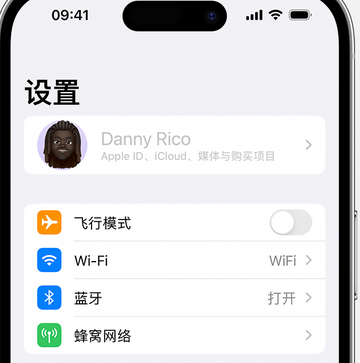 城西appleID维修服务iPhone设置中Apple ID显示为灰色无法使用 