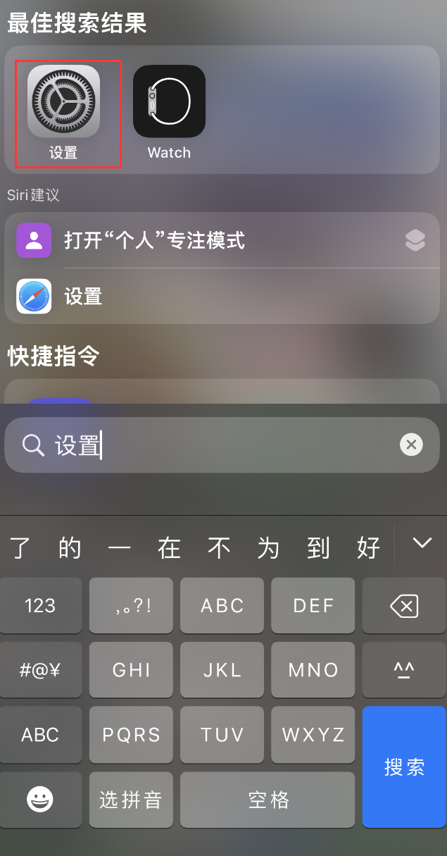 城西苹果手机维修分享：iPhone 找不到“设置”或“App Store”怎么办？ 