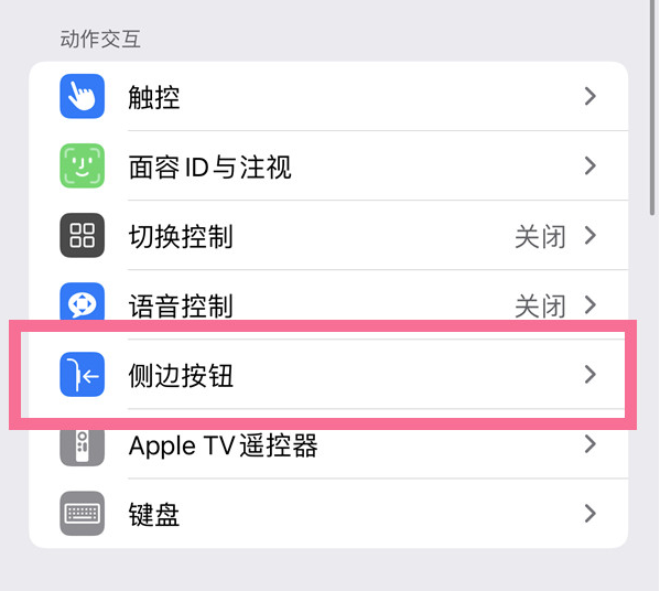 城西苹果14维修店分享iPhone14 Plus侧键双击下载功能关闭方法 